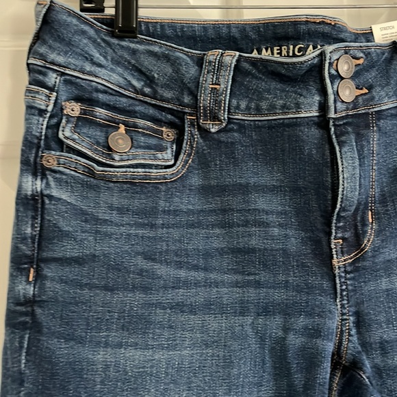 American Eagle super low rise jegging NWT, size 14 - Picture 2 of 8